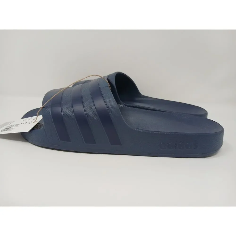 Adidas Adilette Aqua Slides Unisex Men US 9 Women US 10Sandals Slippers New Tags